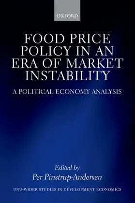 Pinstrup-Andersen |  Food Price Policy in an Era of Market Instability | Buch |  Sack Fachmedien