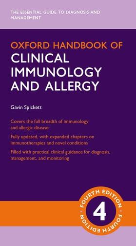 Spickett | Oxford Handbook of Clinical Immunology and Allergy | Buch | 978-0-19-878952-9 | sack.de