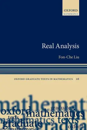 Liu |  Real Analysis Ogtm | Buch |  Sack Fachmedien
