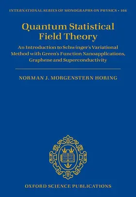 Horing |  Quantum Statistical Field Theory | Buch |  Sack Fachmedien