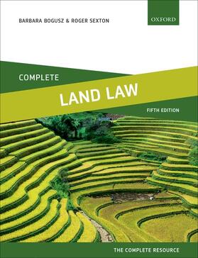 Bogusz / Sexton | Complete Land Law | Buch | 978-0-19-879325-0 | sack.de