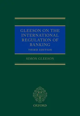 Gleeson |  Gleeson on the International Regulation of Banking | Buch |  Sack Fachmedien