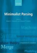 Berwick / Stabler |  Minimalist Parsing | Buch |  Sack Fachmedien