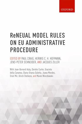 Craig / Hofmann / Schneider | Reneual Model Rules on EU Administrative Procedure | Buch | 978-0-19-879530-8 | sack.de
