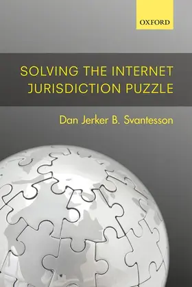 Svantesson |  SOLVING INTERNET JURISDICTION PUZZLE C | Buch |  Sack Fachmedien