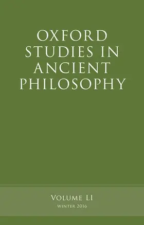 Caston |  Oxford Studies in Ancient Philosophy, Volume 51 | Buch |  Sack Fachmedien