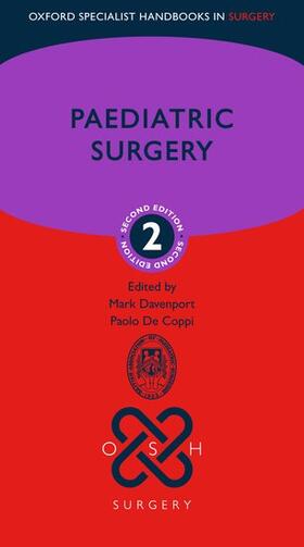 Davenport / De Coppi | Paediatric Surgery | Buch | 978-0-19-879869-9 | sack.de