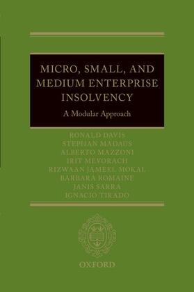 Mokal / Davis / Mazzoni | Micro, Small, and Medium Enterprise Insolvency | Buch | 978-0-19-879993-1 | sack.de