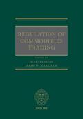 Liebi / Markham |  Regulation of Commodities Trading | Buch |  Sack Fachmedien