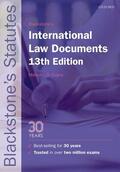 Evans |  Blackstone's International Law Documents | Buch |  Sack Fachmedien