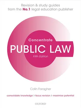 Faragher |  Public Law Concentrate | Buch |  Sack Fachmedien