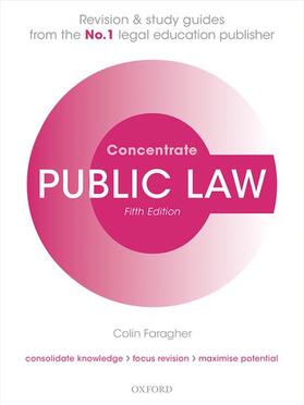 Faragher | Public Law Concentrate | Buch | 978-0-19-880389-8 | sack.de