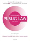 Faragher |  Public Law Concentrate | Buch |  Sack Fachmedien