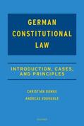 Bumke / Vosskuhle / Voßkuhle |  Casebook on German Constitutional Law | Buch |  Sack Fachmedien