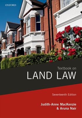 MacKenzie / Nair |  Textbook on Land Law | Buch |  Sack Fachmedien