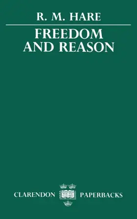 Hare |  Freedom and Reason | Buch |  Sack Fachmedien
