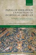 Carlson |  Papias of Hierapolis Exposition of Dominical Oracles | Buch |  Sack Fachmedien