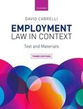 Cabrelli |  Employment Law in Context | Buch |  Sack Fachmedien