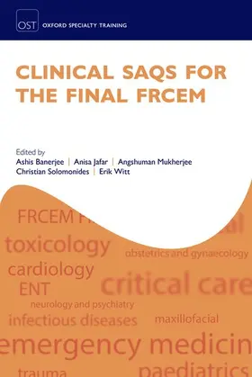 Banerjee / Jafar / Mukherjee |  Clinical Saqs for the Final Frcem | Buch |  Sack Fachmedien