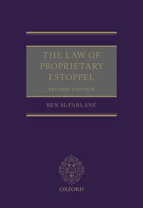 McFarlane | Law of Proprietary Estoppel | Buch | 978-0-19-881487-0 | www.sack.de