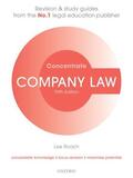 Roach |  Company Law Concentrate | Buch |  Sack Fachmedien
