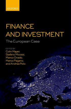 Mayer / Micossi / Onado | FINANCE & INVESTMENT THE EUROP | Buch | 978-0-19-881581-5 | sack.de