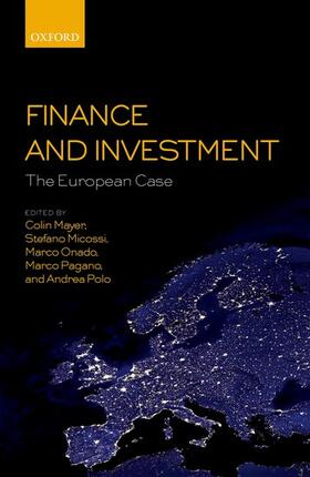 Mayer / Micossi / Onado | Finance and Investment: The European Case | Buch | sack.de