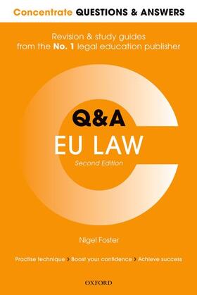 Foster | Concentrate Questions and Answers EU Law | Buch | 978-0-19-881785-7 | sack.de