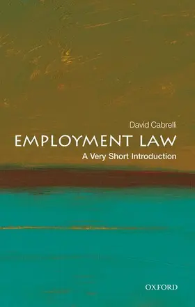 Cabrelli |  Employment Law: A Very Short Introduction | Buch |  Sack Fachmedien