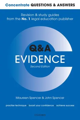 Spencer | Concentrate Questions and Answers Evidence | Buch | 978-0-19-881990-5 | www.sack.de