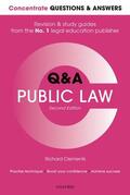 Clements |  Concentrate Questions and Answers Public Law | Buch |  Sack Fachmedien