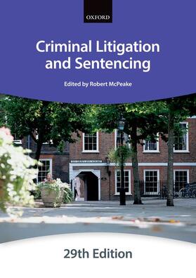 The City Law School | Criminal Litigation and Sentencing | Buch | 978-0-19-882313-1 | sack.de