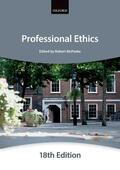 The City Law School |  Professional Ethics | Buch |  Sack Fachmedien