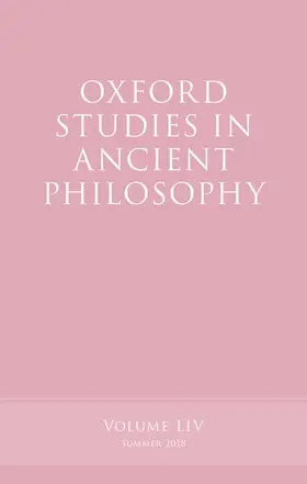Caston |  Oxford Studies in Ancient Philosophy, Volume 54 | Buch |  Sack Fachmedien