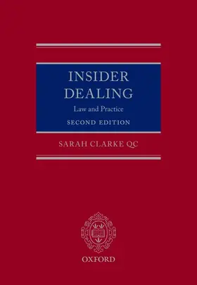 Clarke QC |  Insider Dealing | Buch |  Sack Fachmedien