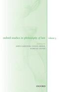 Gardner / Green / Leiter |  Oxford Studies in Philosophy of Law Volume 3 | Buch |  Sack Fachmedien