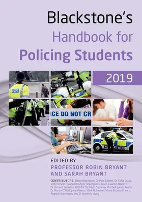Bryant |  Blackstone's Handbook for Policing Students 2019 | Buch |  Sack Fachmedien