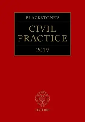 Sime / French |  Blackstone's Civil Practice 2019 | Buch |  Sack Fachmedien