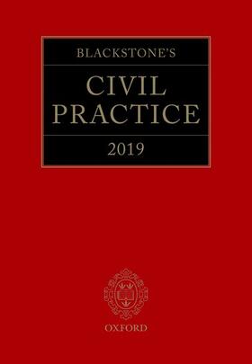 Sime / French | Blackstone's Civil Practice 2019 | Buch | 978-0-19-882938-6 | sack.de