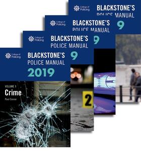Connor / Johnston / Hutton |  Blackstone's Police Manuals 2019: Four Volume Set | Buch |  Sack Fachmedien