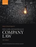 Worthington / Agnew |  Sealy & Worthington's Text, Cases, and Materials in Company Law | Buch |  Sack Fachmedien