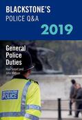 Watson / Smart |  Blackstone's Police Q&A 2019 Volume 4: General Police Duties | Buch |  Sack Fachmedien