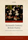 Bates / Cheney |  The Oxford History of Poetry in English | Buch |  Sack Fachmedien