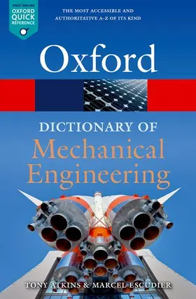 Escudier / Atkins |  Dictionary of Mechanical Engineering | Buch |  Sack Fachmedien