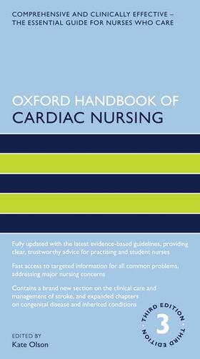 Olson | Oxford Handbook of Cardiac Nursing | Buch | 978-0-19-883244-7 | sack.de