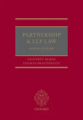 Morse / Braithwaite |  Partnership and Llp Law | Buch |  Sack Fachmedien