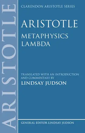 Judson |  Aristotle, Metaphysics Lambda | Buch |  Sack Fachmedien