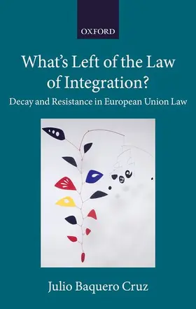 Baquero Cruz |  What's Left of the Law of Integration? | Buch |  Sack Fachmedien