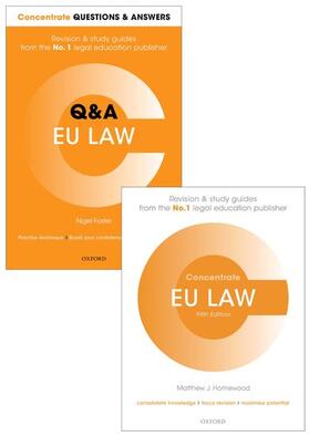 Foster / Homewood | EU Law Revision Concentrate Pack | Medienkombination | 978-0-19-883482-3 | sack.de