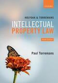 Torremans |  Holyoak and Torremans Intellectual Property Law | Buch |  Sack Fachmedien